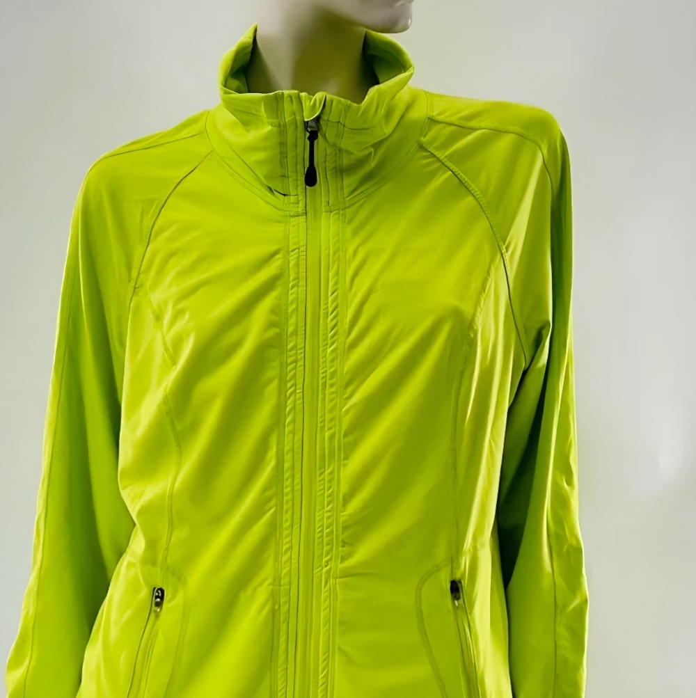 Lightweight Lime Green Women's Jacket M